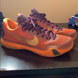 Nike Kobe X 10 Orange color-way